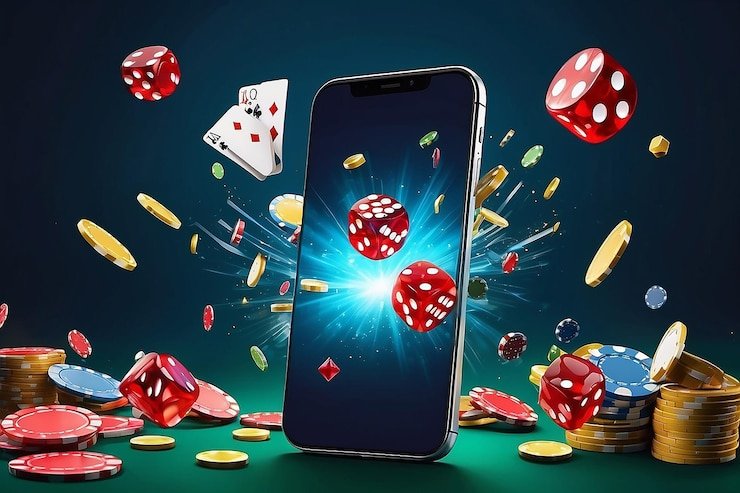 Pengguna memeriksa detail transaksi mobile